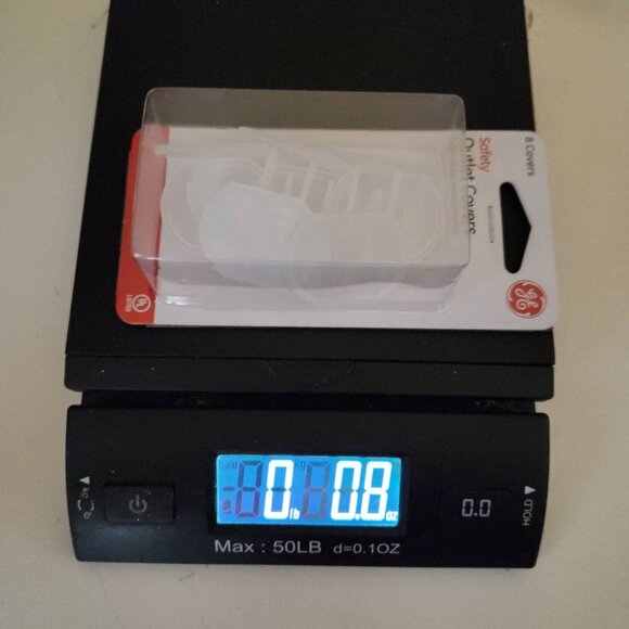 GE Safety Outlet Covers 8-Pack Electrical Socket Protectors - Picture 6 of 6